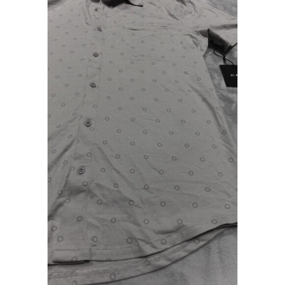 01. Algo Performance Men's Medium Gray SPF 40 Moisture Wicking Shirt NWT - Picture 2 of 5